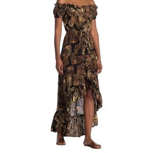 Tiare Hawaii Brooklyn High Low Maxi Dress NWT